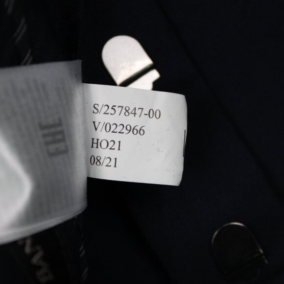 Banana Republic Dress Pants Mens 40x30 Blue Marzotto Super 120s Wool Slim Fit - Picture 13 of 14